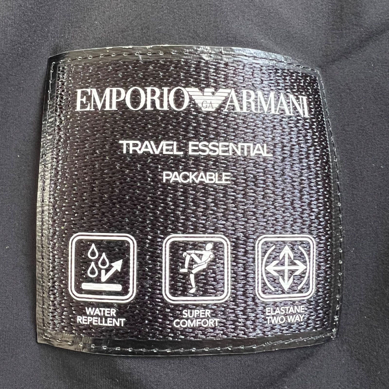 EMPORIO ARMANI / エンポリオアルマーニ Travel Essential Packable 