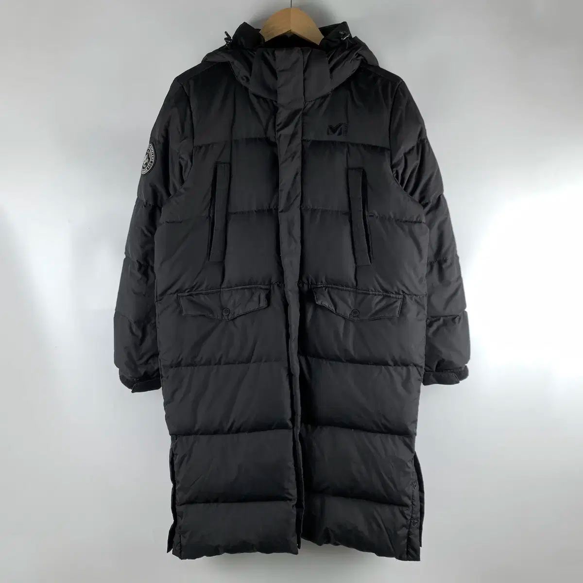 ミレー ボウェル ダックダウン ブラック ロングダウンジャケット 90