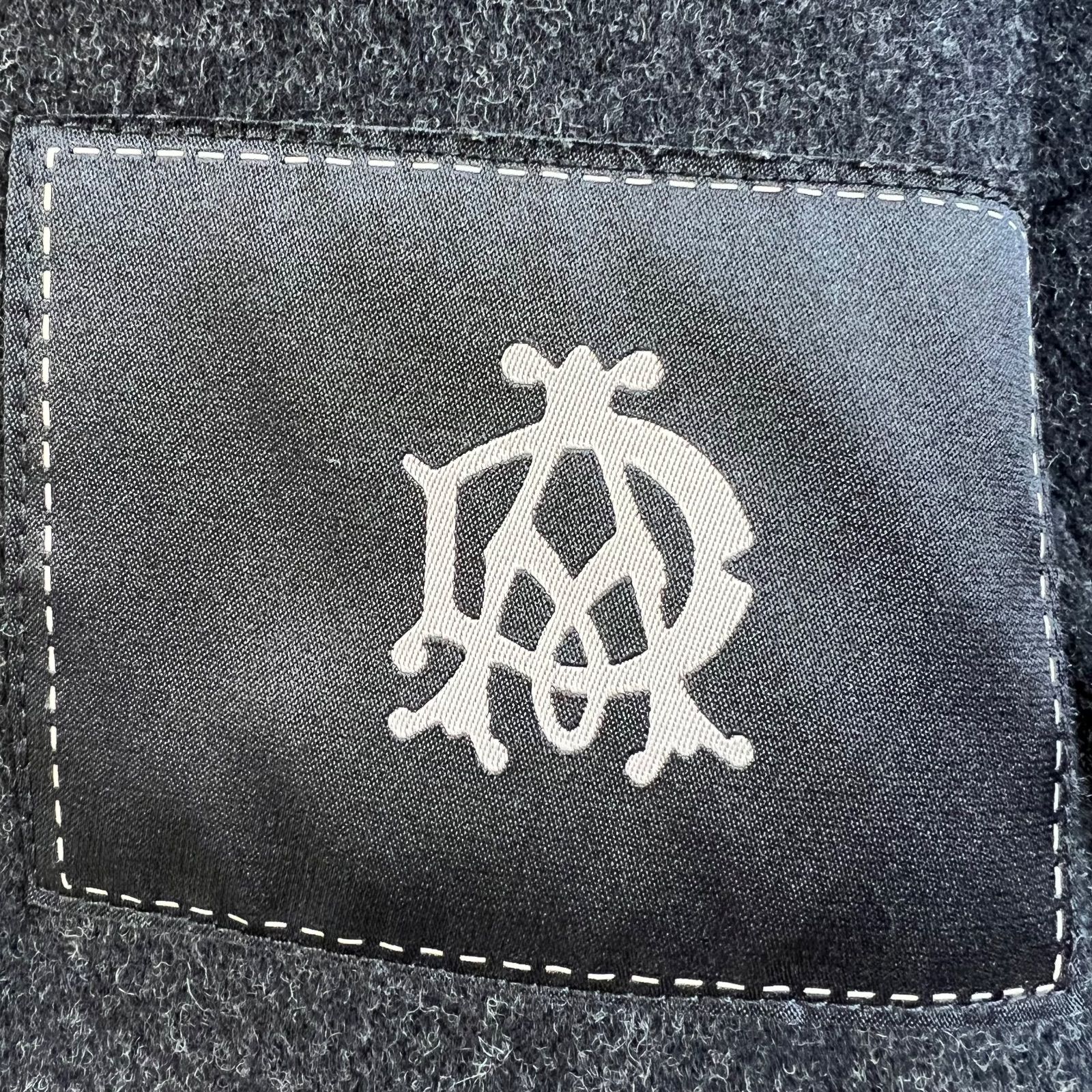 【dunhill】ダンヒル　カシミヤジップブルゾン dunhill / ダンヒル カシミヤ混 ダブルジップジャケット / ブルゾン