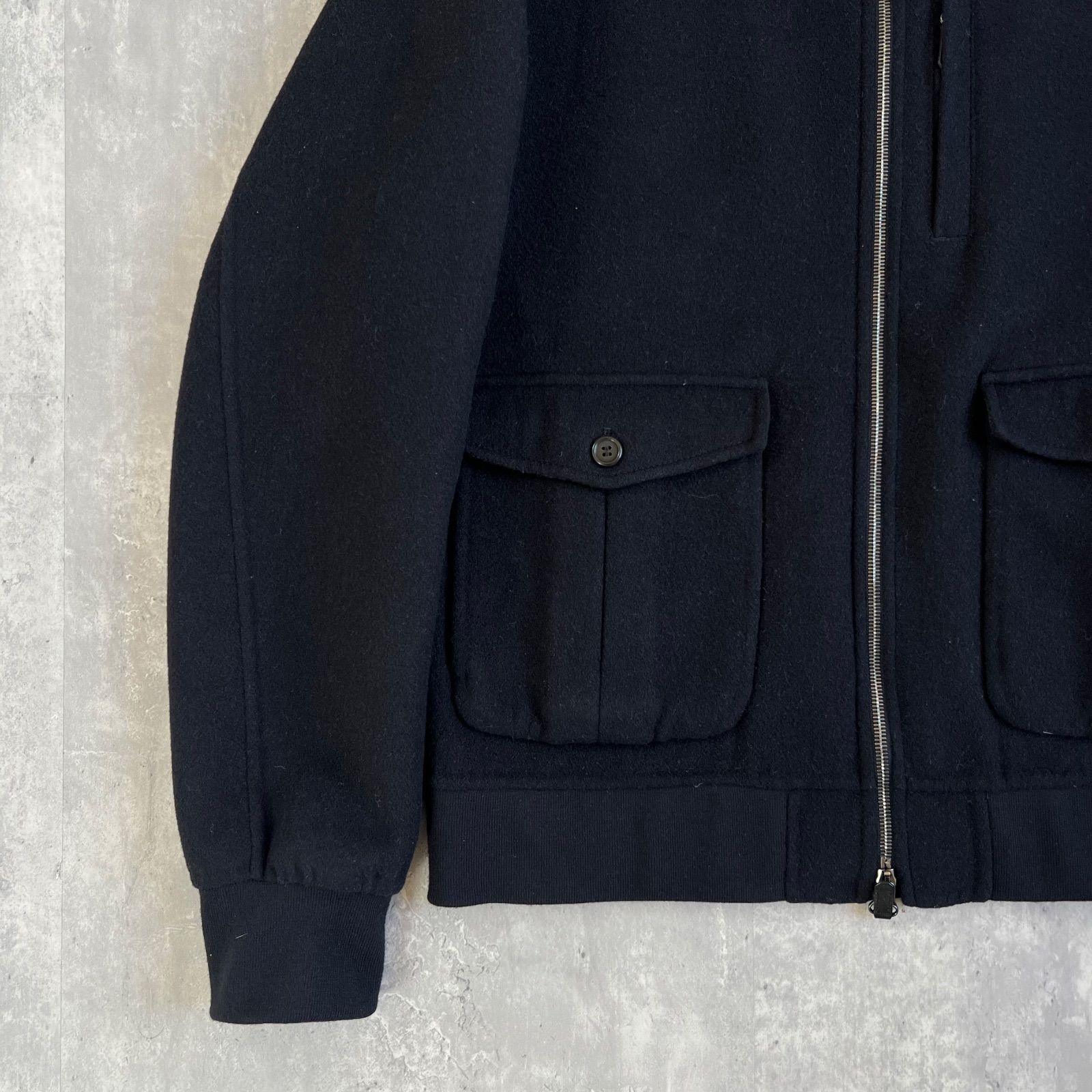 【dunhill】ダンヒル　カシミヤジップブルゾン dunhill/ダンヒル通販 | カシミア ジップアップ ジャンパー【送料無料