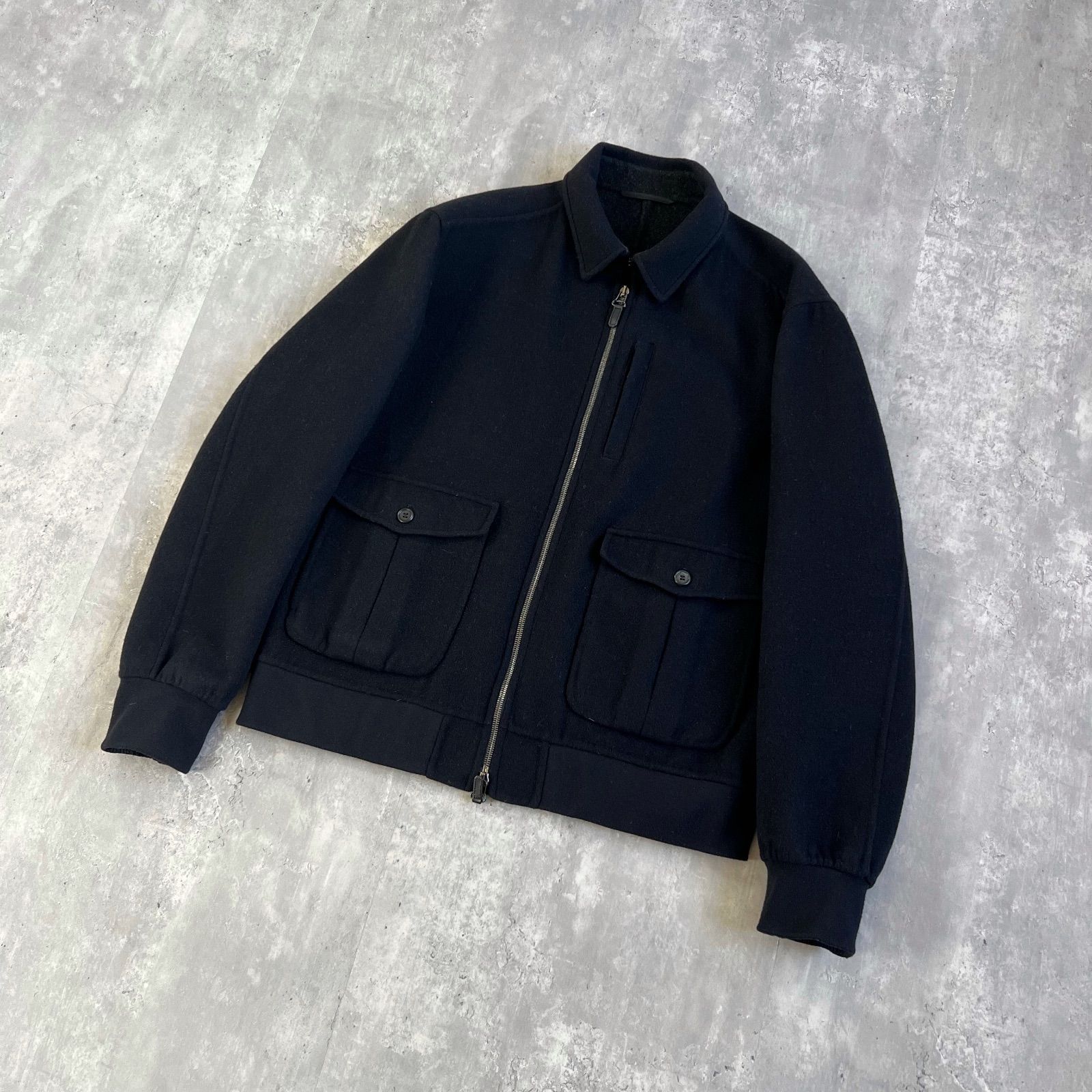 dunhill / ダンヒル カシミヤ混 ダブルジップジャケット / ブルゾン