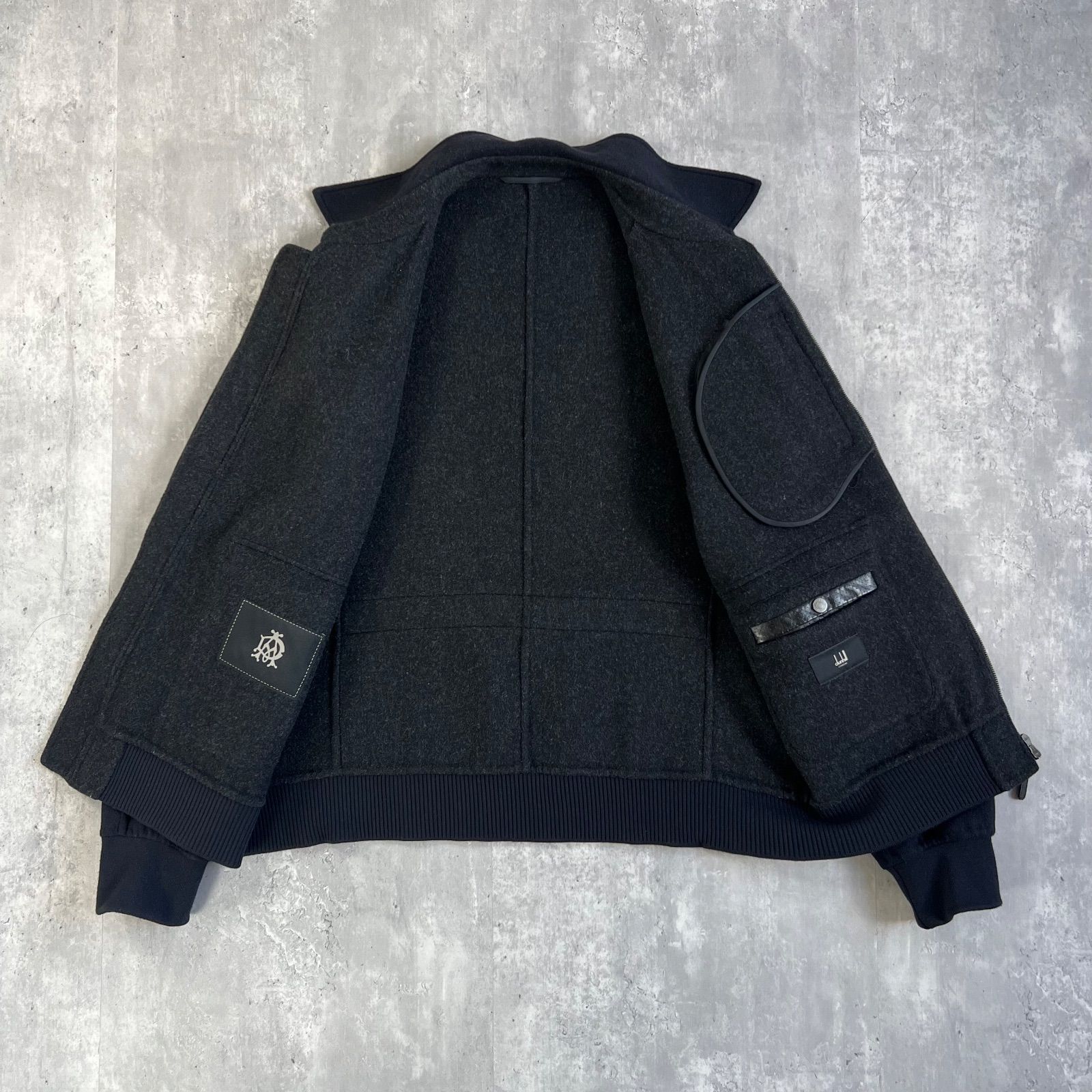 dunhill / ダンヒル カシミヤ混 ダブルジップジャケット / ブルゾン