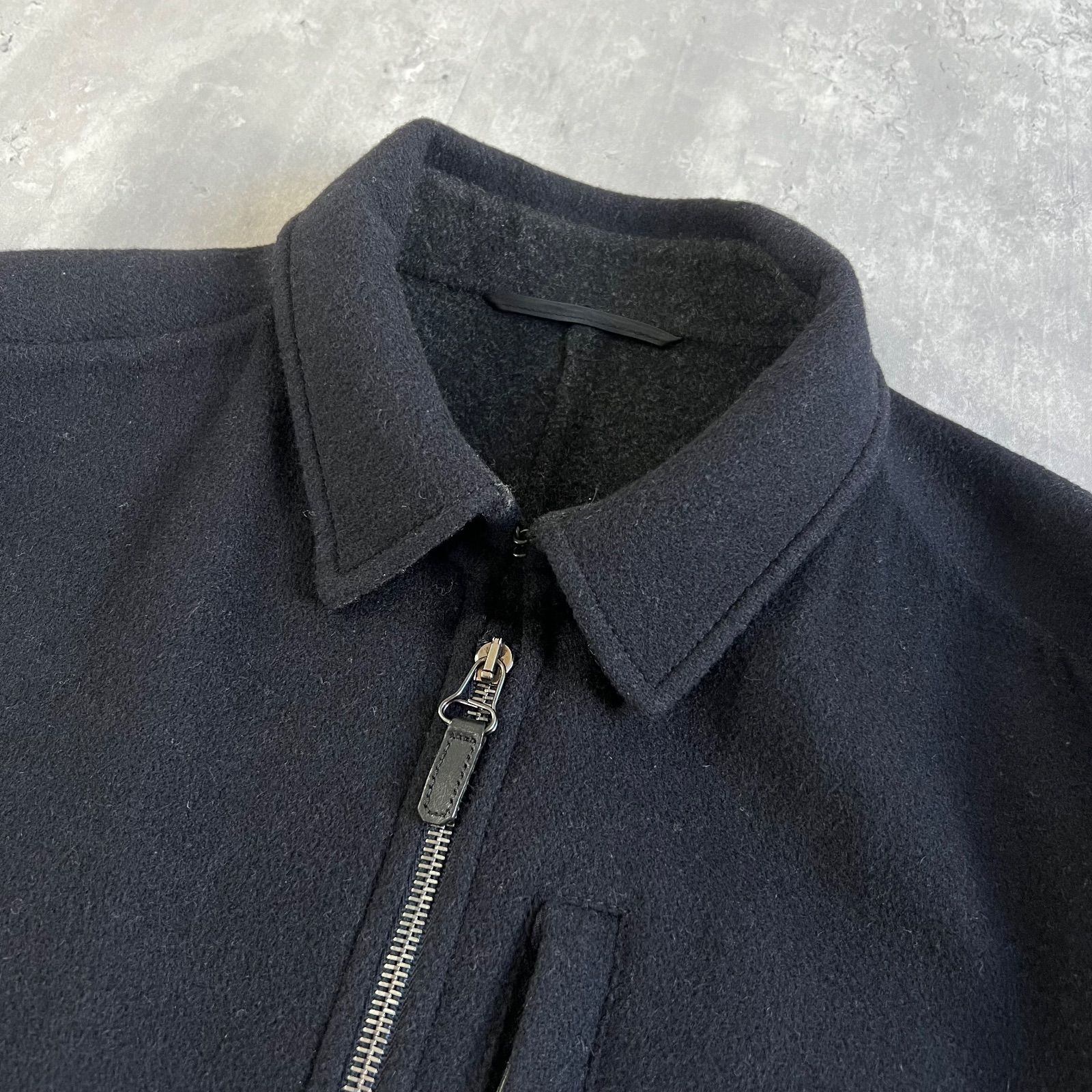 dunhill / ダンヒル カシミヤ混 ダブルジップジャケット / ブルゾン