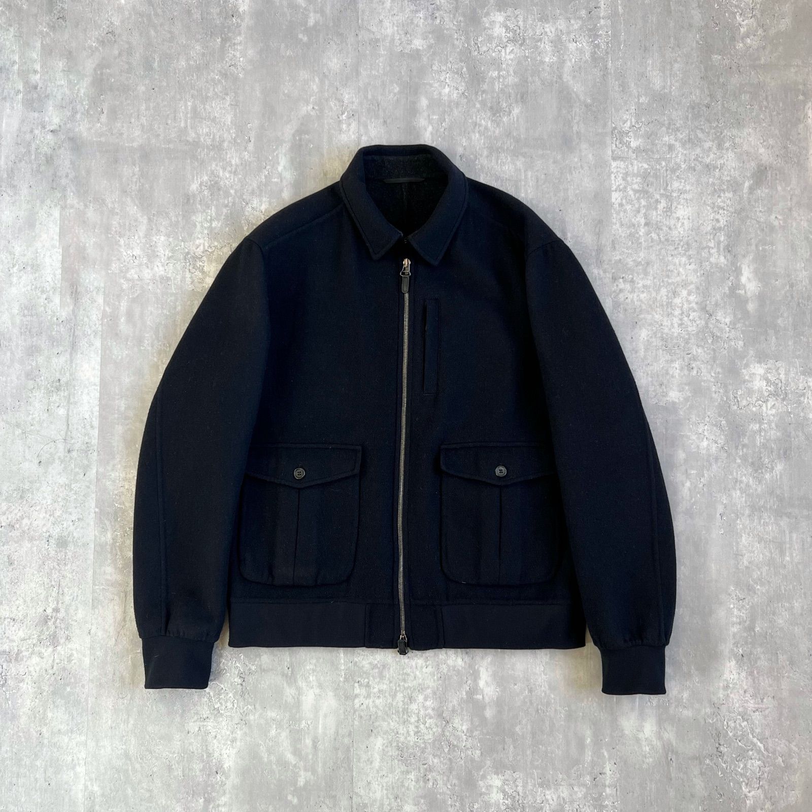 dunhill / ダンヒル カシミヤ混 ダブルジップジャケット / ブルゾン