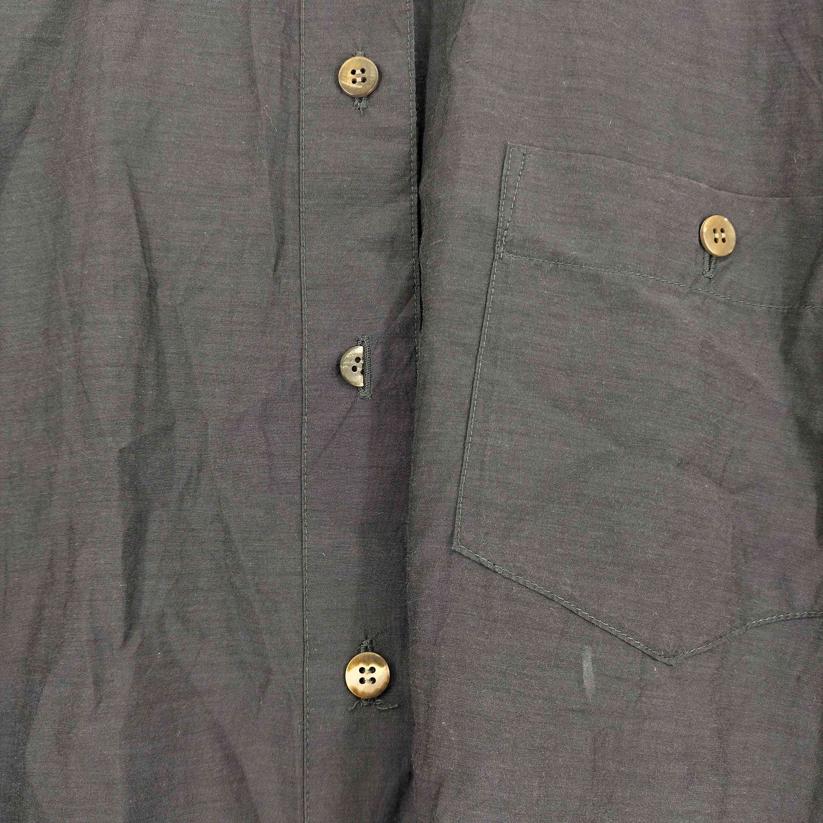 ISSEY MIYAKE(イッセイミヤケ) 97AW スタンドカラー L/S シャツ レディース JPN：M 【中古】【ブランド古着バズストア】 イッセイミヤケ ISSEY MIYAKE 97AW スタンドカラー L/S シャツ