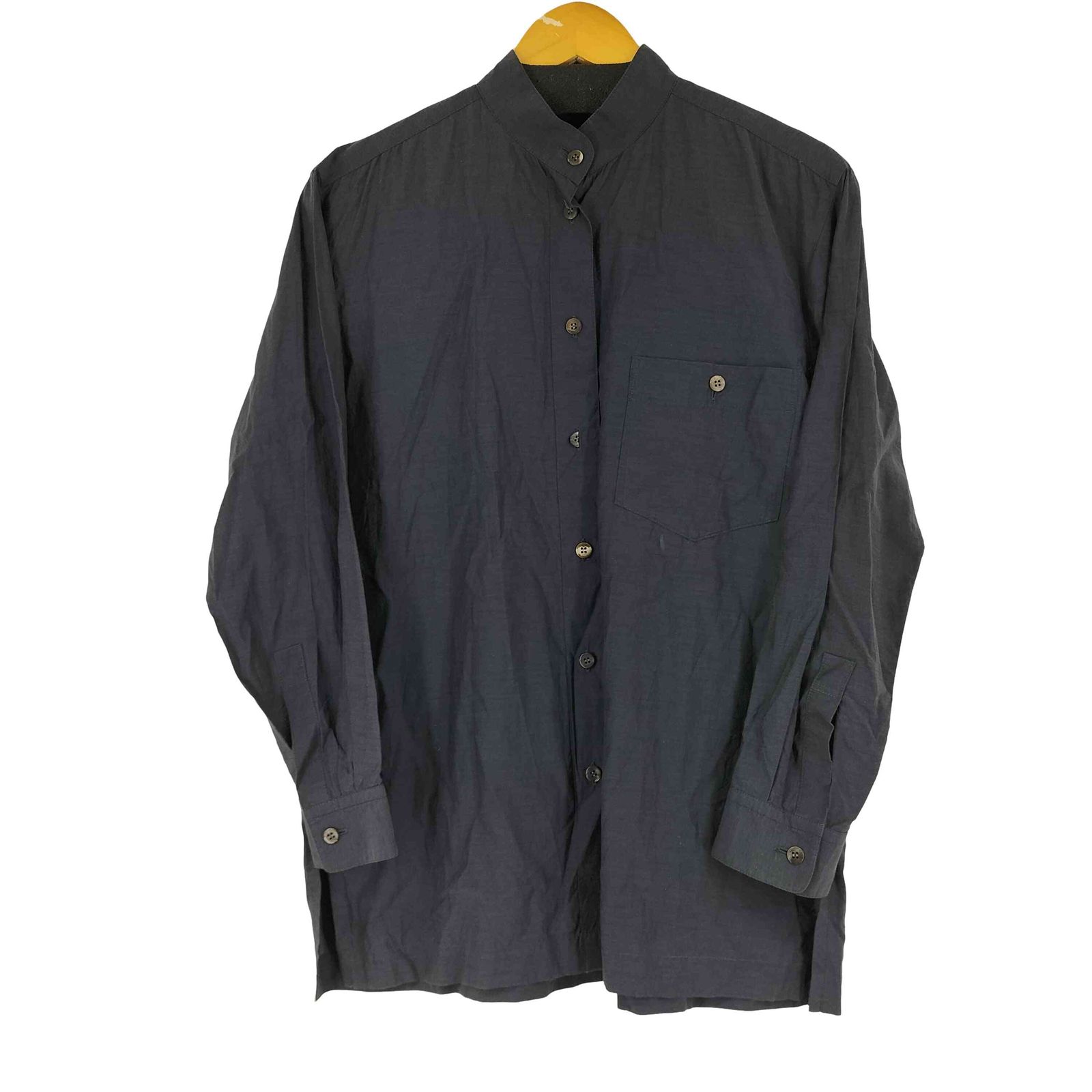 ISSEY MIYAKE(イッセイミヤケ) 97AW スタンドカラー L/S シャツ レディース JPN：M 【中古】【ブランド古着バズストア】 イッセイミヤケ ISSEY MIYAKE 97AW スタンドカラー L/S シャツ