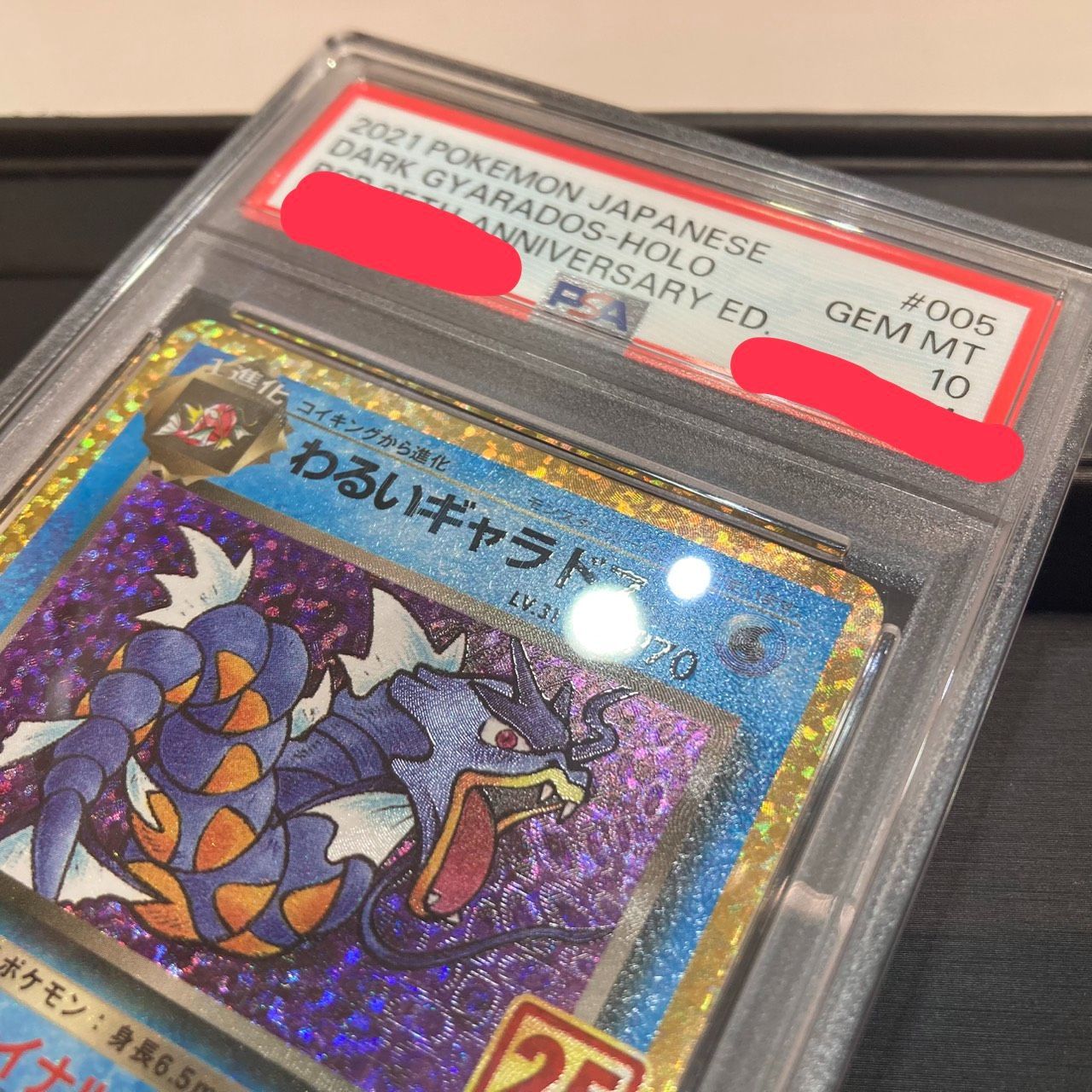 PSA10鑑定済】わるいギャラドス 005/025 s8a-P 25th ANNIVERSARY