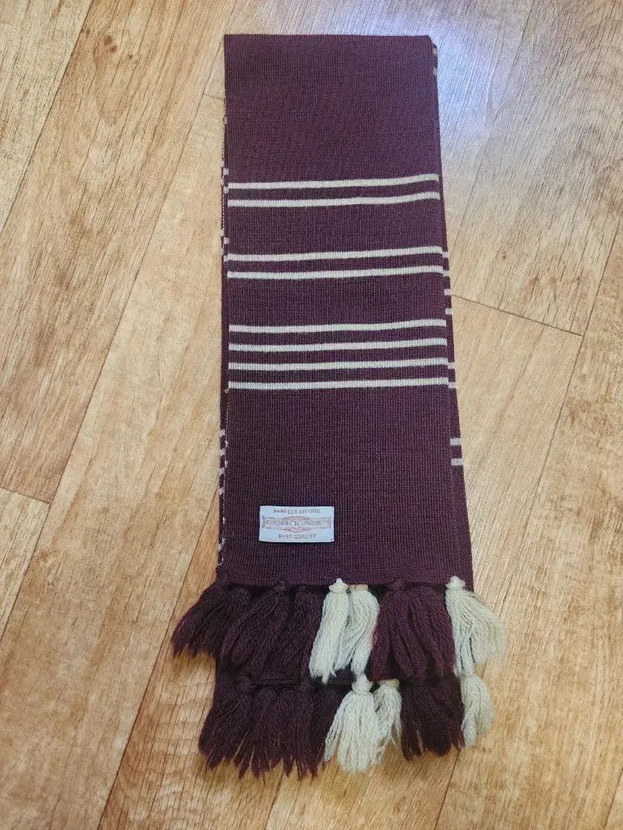 アットラスト&Co マフラー バーガンディ フリーサイズ THE INOUE