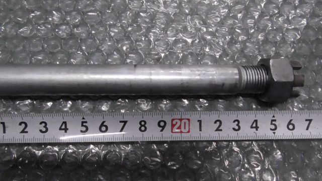 Ninja 250 R/ABS/SL フロント アクスルシャフト ク m1899 Ninja 250 R/ABS/SL フロント アクスルシャフト ク m1899 ニンジャ250