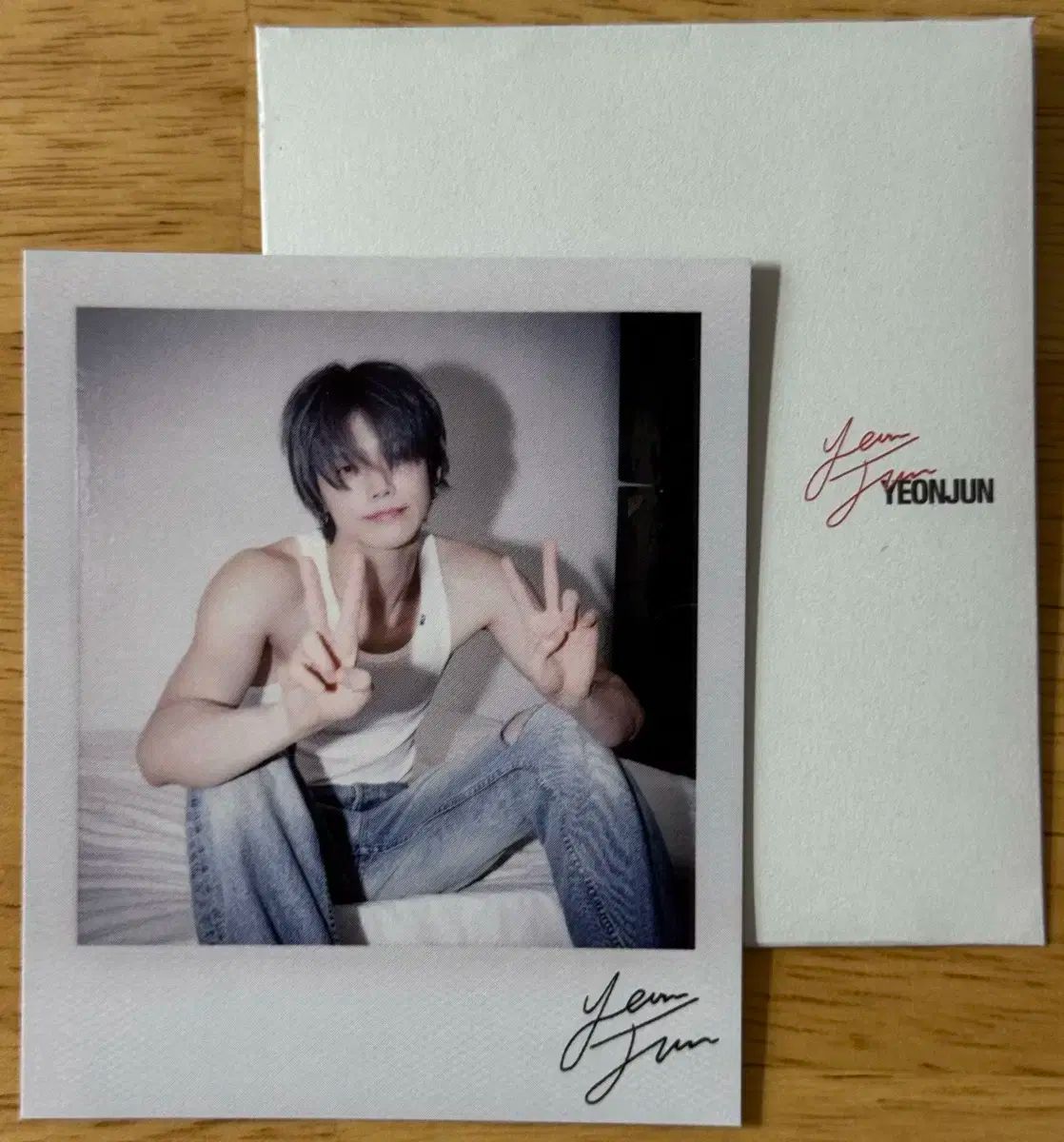 ヨンジュン(YEONJUN・チェヨンジュン) 公開番組 サノク チェキ