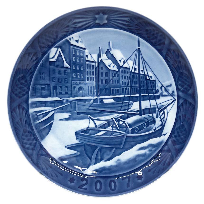 ROYAL COPENHAGEN ロイヤルコペンハーゲン イヤープレート 2007年 平成