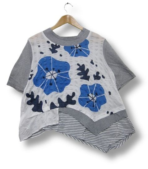 未使用】【日本製】慈雨 ジウ JIU センソユニコ 半袖 カットソー