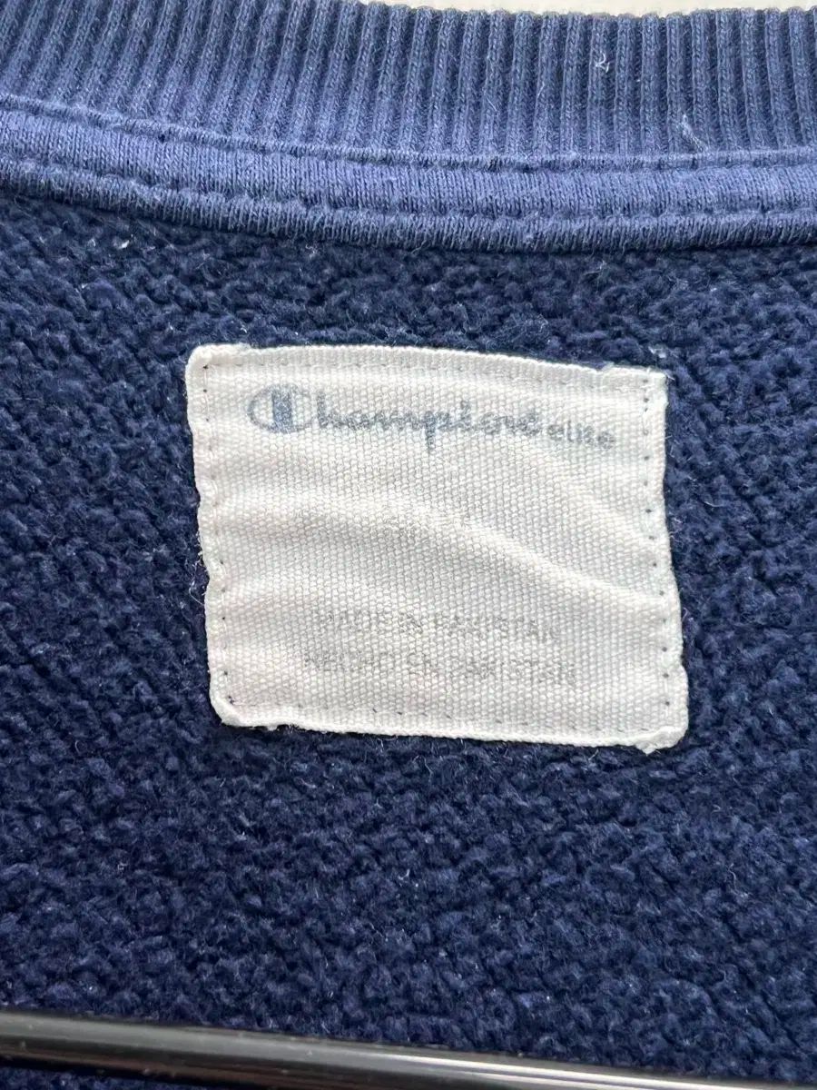 チャンピオン ロゴ プリンティング スウェット ネイビー