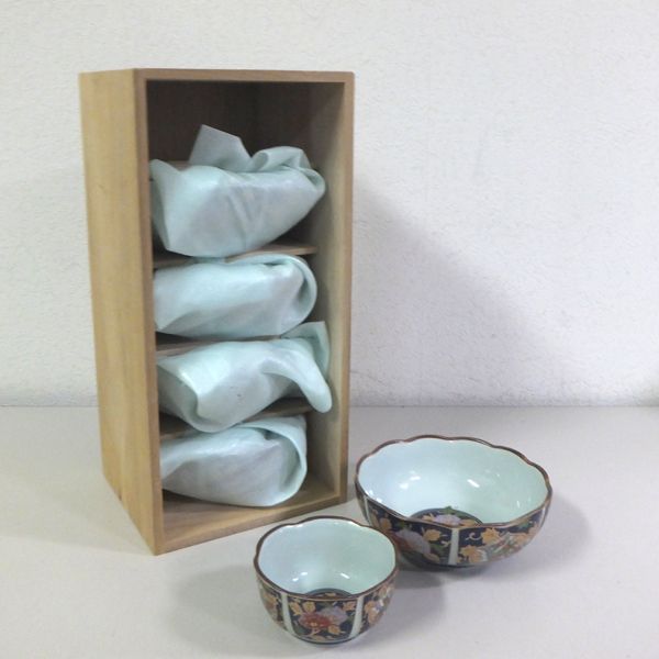 有田焼 金襴手古伊万里 親子鉢揃 有田焼 金襴手古伊万里 親子鉢5