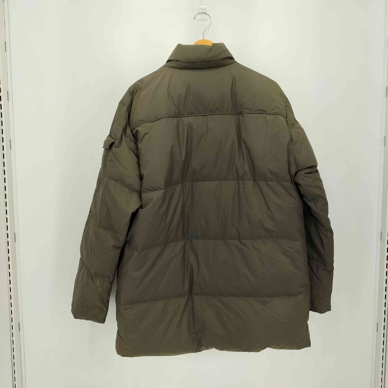 BURBERRY LONDON スタンドカラージャケット M BURBERRY - バーバリー スタンドカラージャケット ジップアップ ミドル