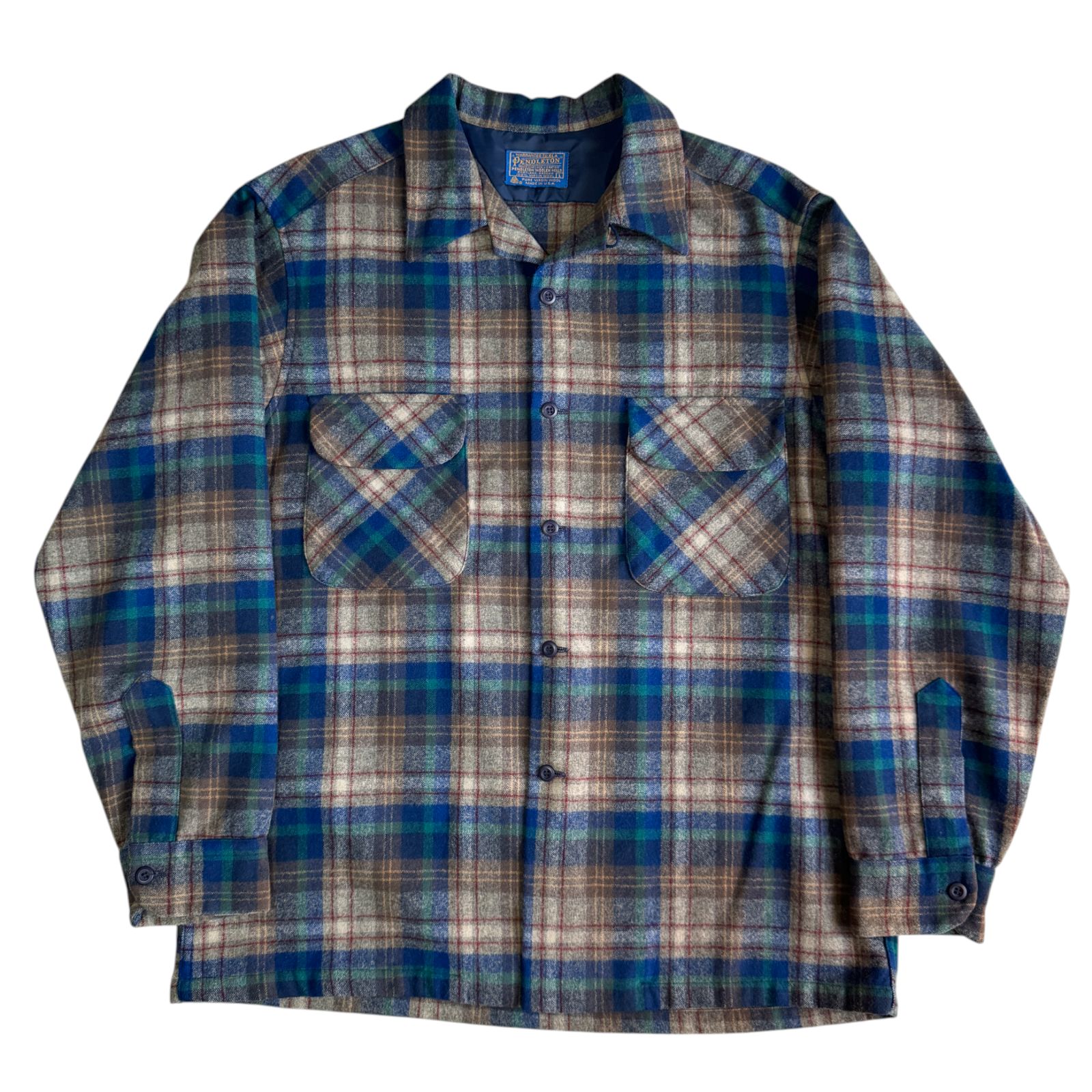70s PENDLETON ペンドルトン ボードシャツ チェック ビンテージ L 70s Pendleton ペンドルトン ボードシャツ BoardShirt Lサイズ