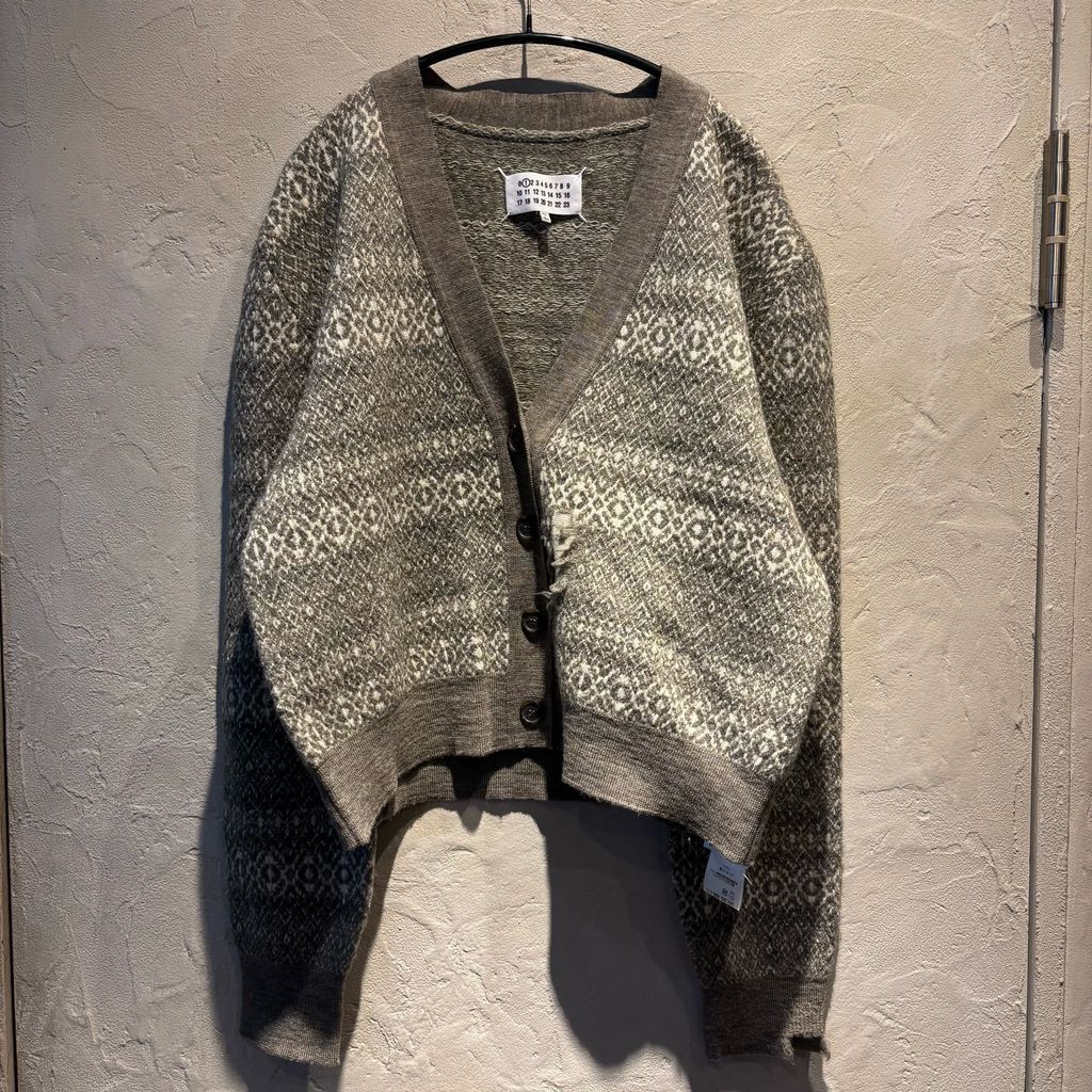Maison Margiela メゾンマルジェラ 22SS INTERSIA V-NECK CARDIGAN
