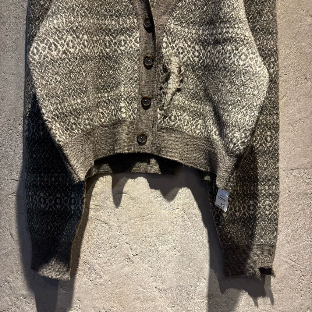 Maison Margiela メゾンマルジェラ 22SS INTERSIA V-NECK CARDIGAN