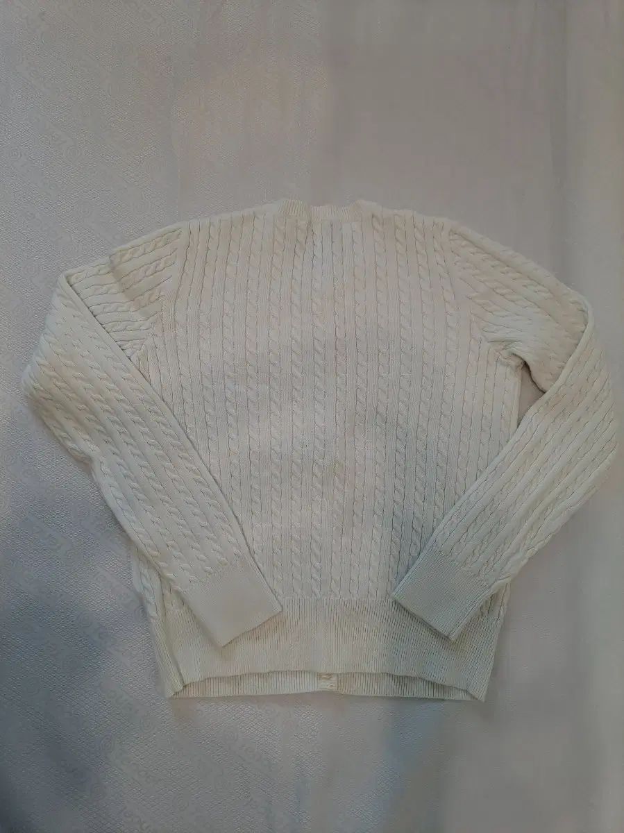 ポロ ラルフローレン ケーブル ニット カーディガン アイボリー