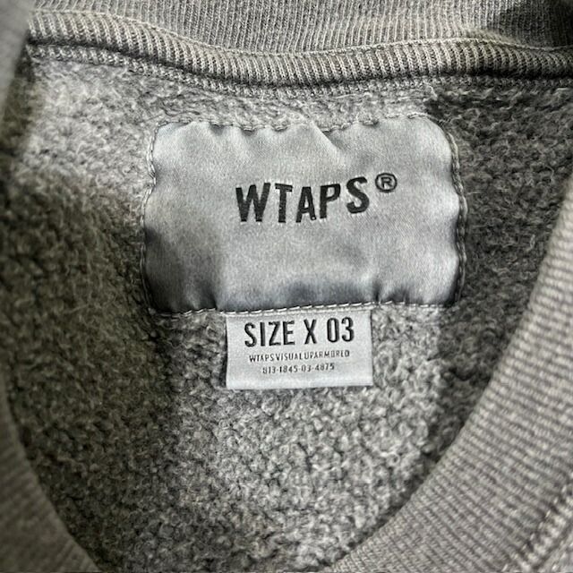 WTAPS 21aw BLANK01 CREW NECK SIZE-L 212ATDT-CSM04 ダブルタップス