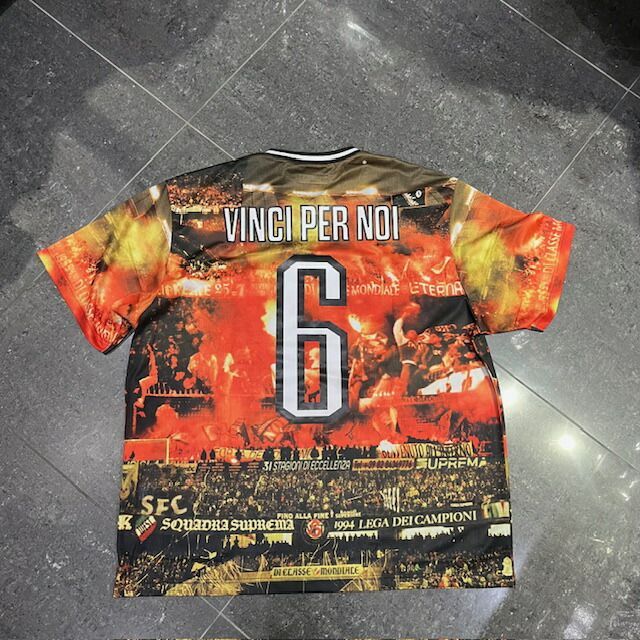Supreme 25ss Vinci Per Noi Soccer Jersey SIZE-XL シュプリーム