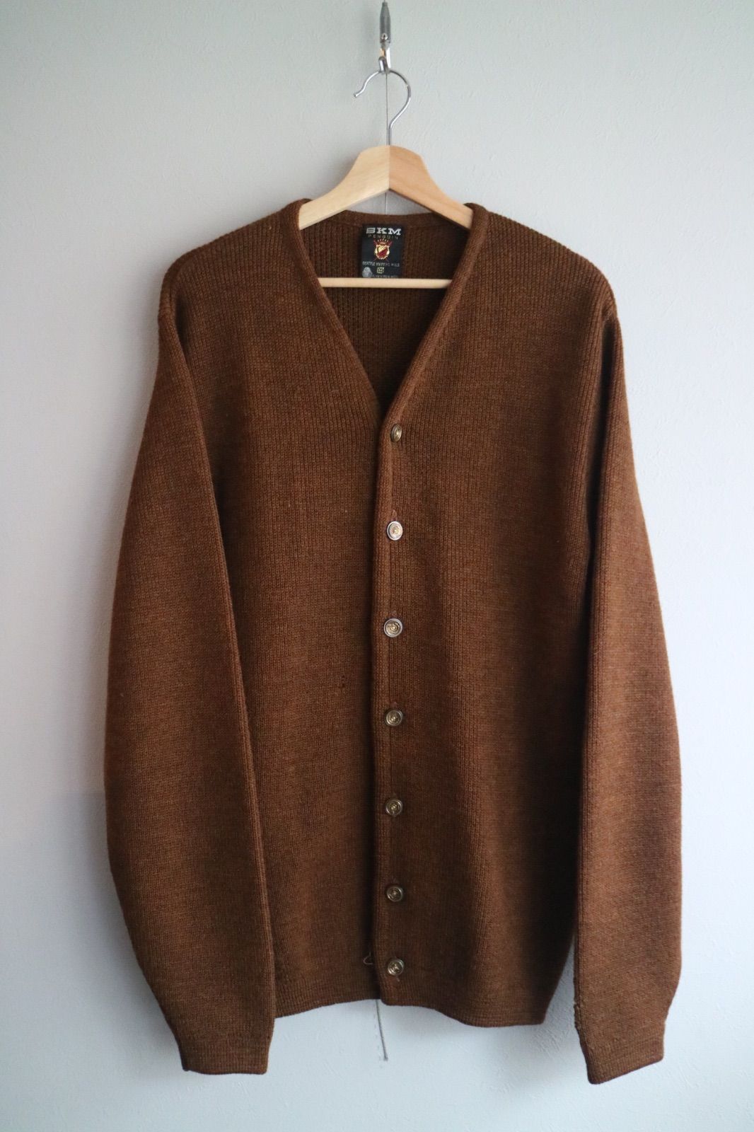 60s SKM PENGUIN SEATTLE KNITTING MILLS WOOL CARDIGAN ペンギン