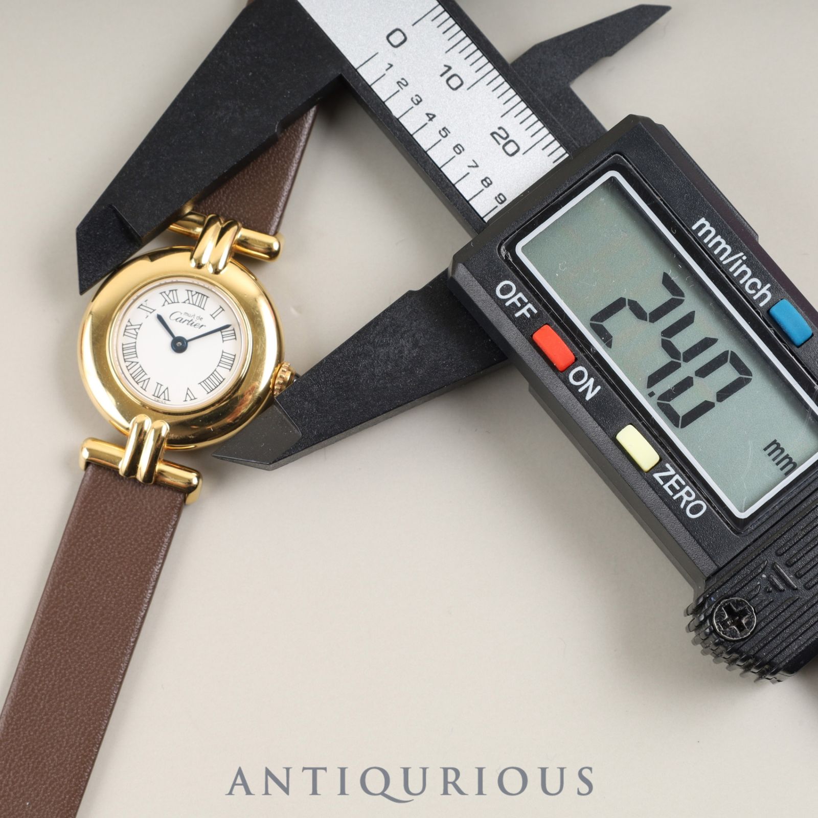 Cartier マストコリゼ ヴィンテージ】Cartierマストコリゼ ヴェルメイユのご紹介 - チック