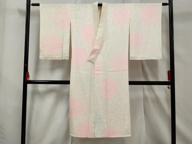 平和屋着物□振袖用長襦袢 無双仕立て 菊 暈し染め 正絹 逸品