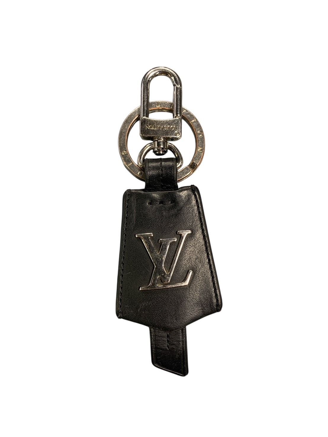 ルイヴィトン ヴィトン LV クロッシュ クレ キーリング M68020 黒 ♪3546 ルイヴィトン LOUIS VUITTON ポルトクレ・クロッシュ・クレ