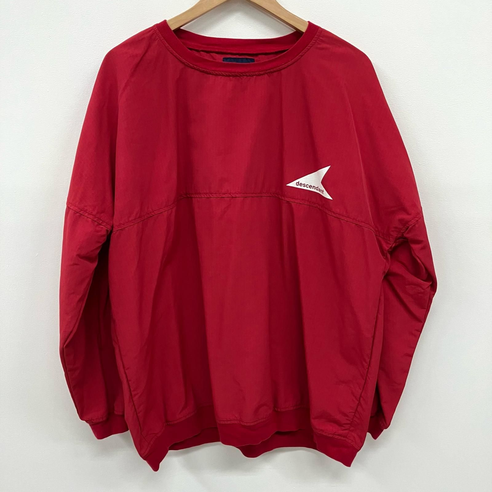 ディセンダント その他トップス SMOCK SHIRT 広島 レッド サイズ 2 104