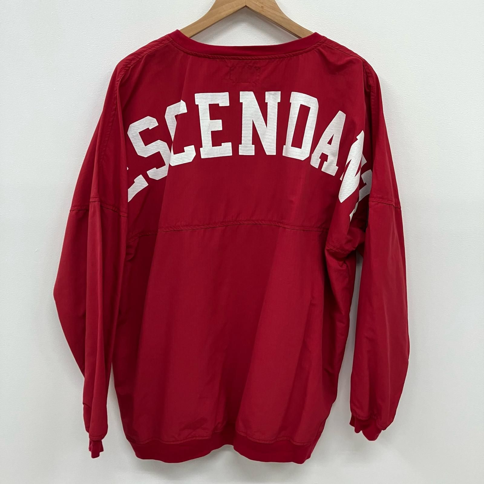 ディセンダント その他トップス SMOCK SHIRT 広島 レッド サイズ 2 104