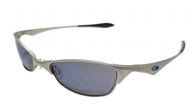 オークリー サングラス ワイヤータップ Wiretap マットシルバー ブルー系ミラーレンズ 眼鏡フレーム メガネ メンズ 紳士用 OAKLEY Wireta オークリー サングラス ワイヤータップ Wiretap マットシルバー ブルー