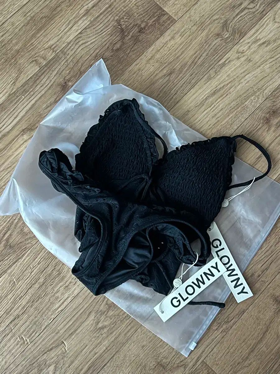 pharfaite】アンサンブルセットアップ・スイムウェア/チェック柄ビキニ