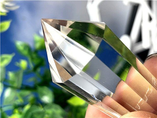 AAA級天然高透明度水晶柱子B88B2/46B10C - メルカリ