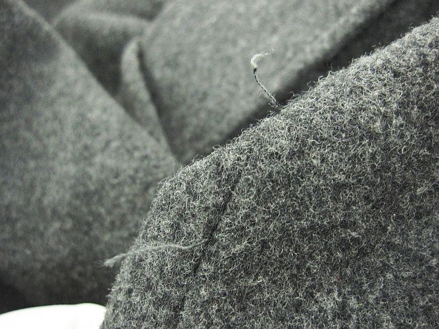 LrdR New Normal チェスターコートベスト ジレ グレー ウエストベルト