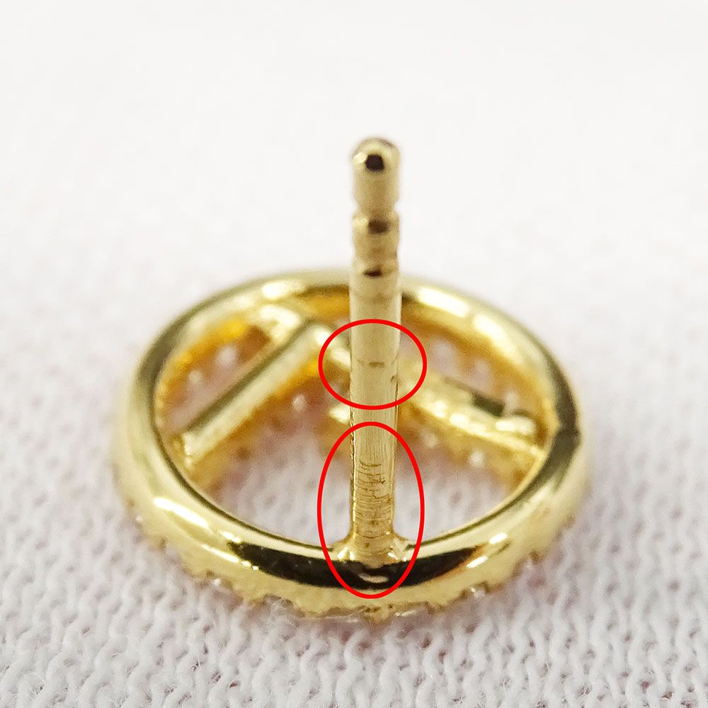 フェンディ FENDI ピアス レディース ブランド エフイズ ライン