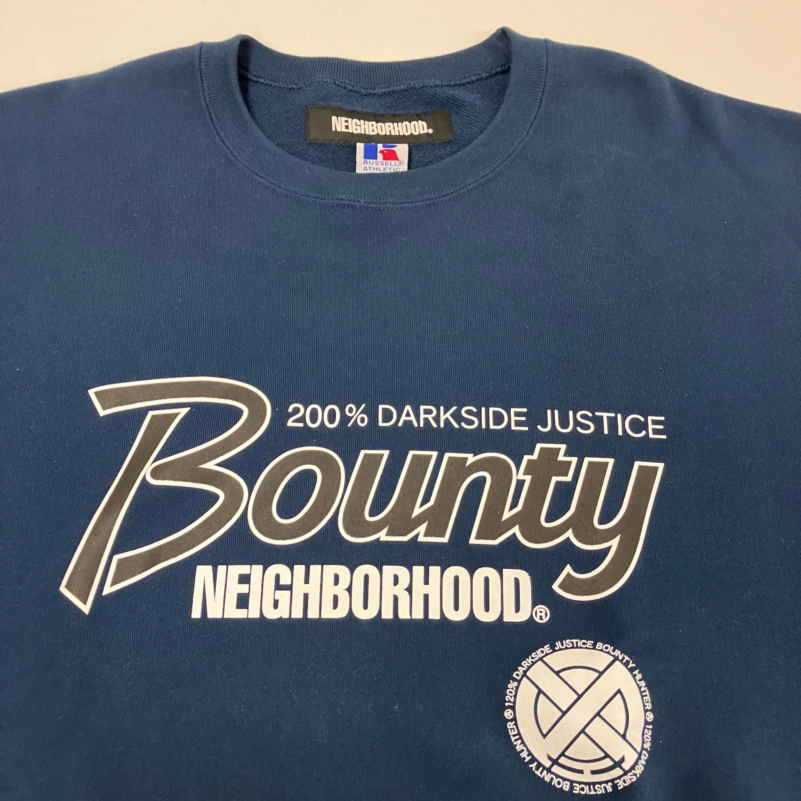ネイバーフッド バウンティ ハンター ラッセル CREWNECK SS 紺 XL ネイバーフッド バウンティ ハンター ラッセル CREWNECK SS 紺 XL