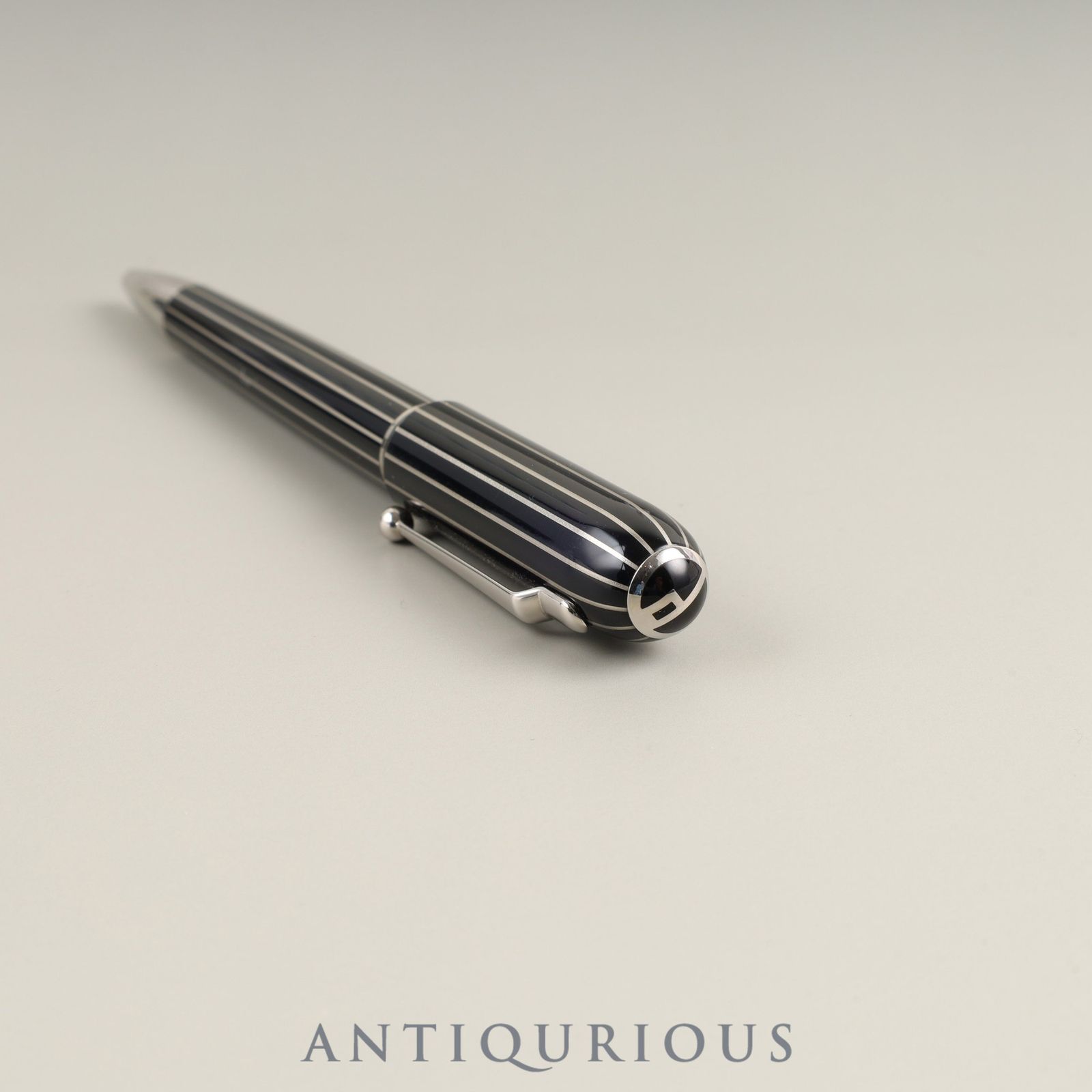 ダンヒル ボールペン サイドカー ツイスト式 GP ブラック×シルバー 箱