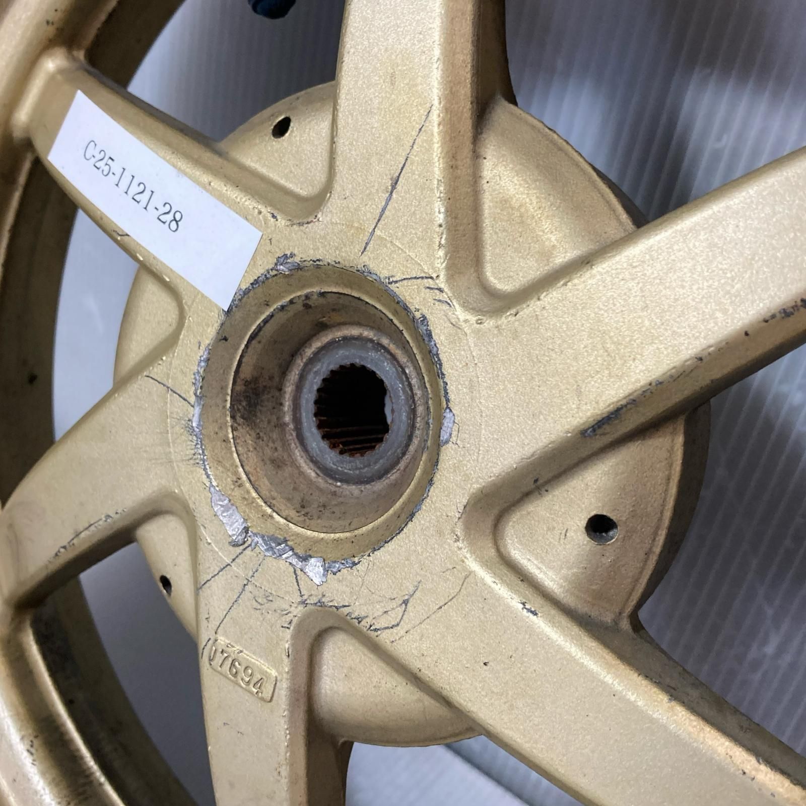 HONDA ディオ50 ZX AF35 リア ホイール DIO ZX ホンダ