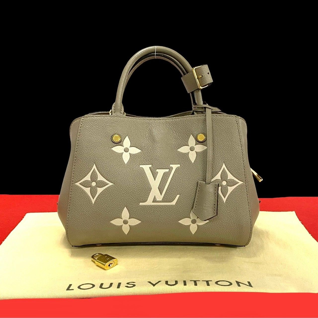 ほぼ未使用 LOUIS VUITTON モノグラムアンプラント ルイヴィトン 