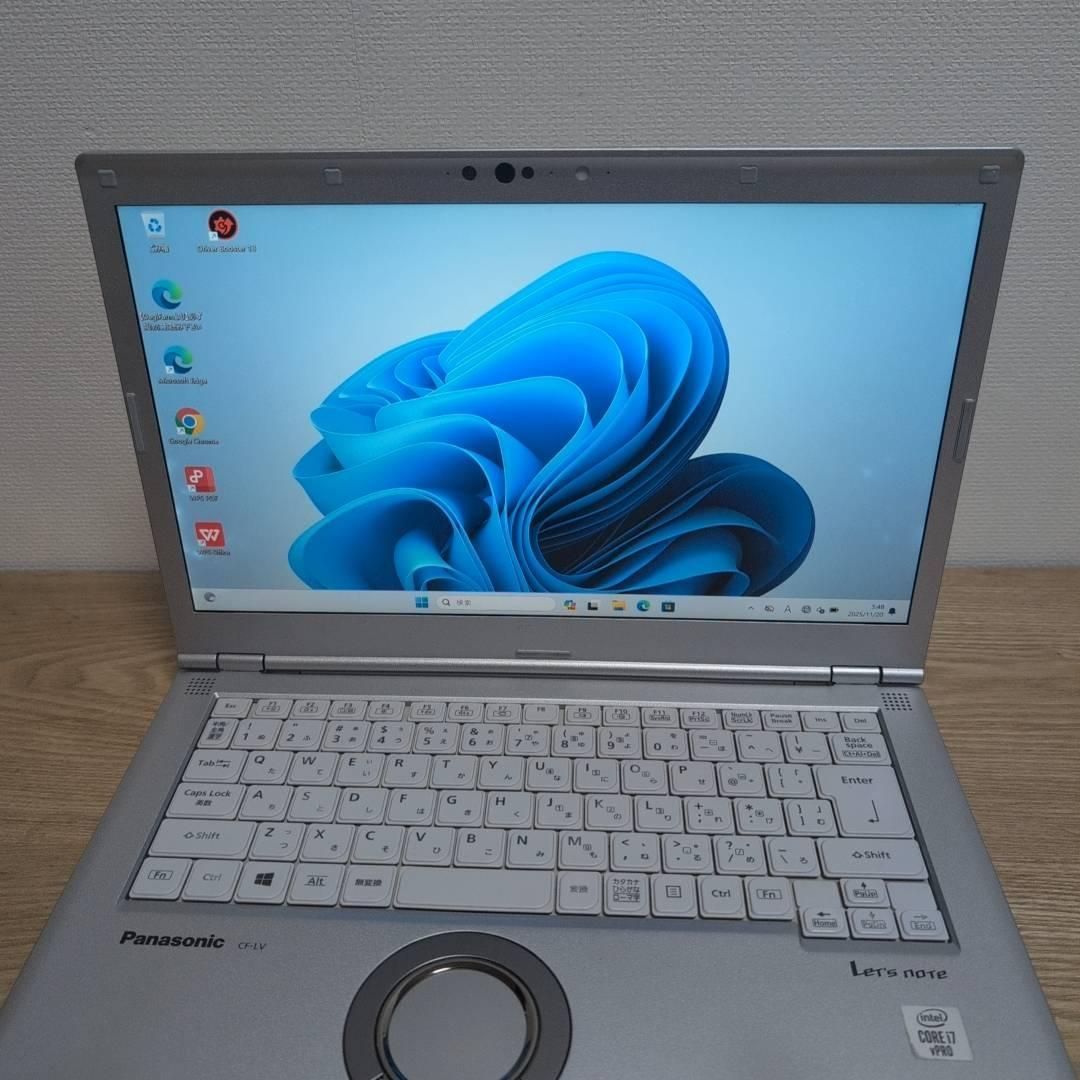 レッツノート 10世代 Core i7 メモリ16G SSD512GB WPS オフィス2021