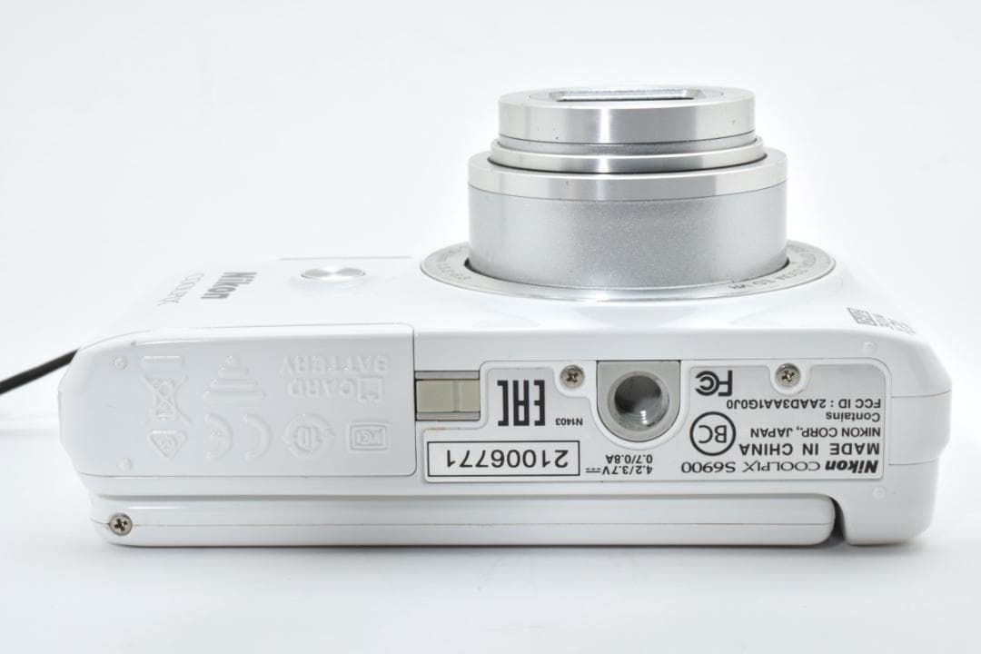 Nikon COOLPIX S6900 ホワイト コンパクトデジタルカメラ Amazon | Nikon デジタルカメラ COOLPIX S6900 12倍ズーム 1602万画素