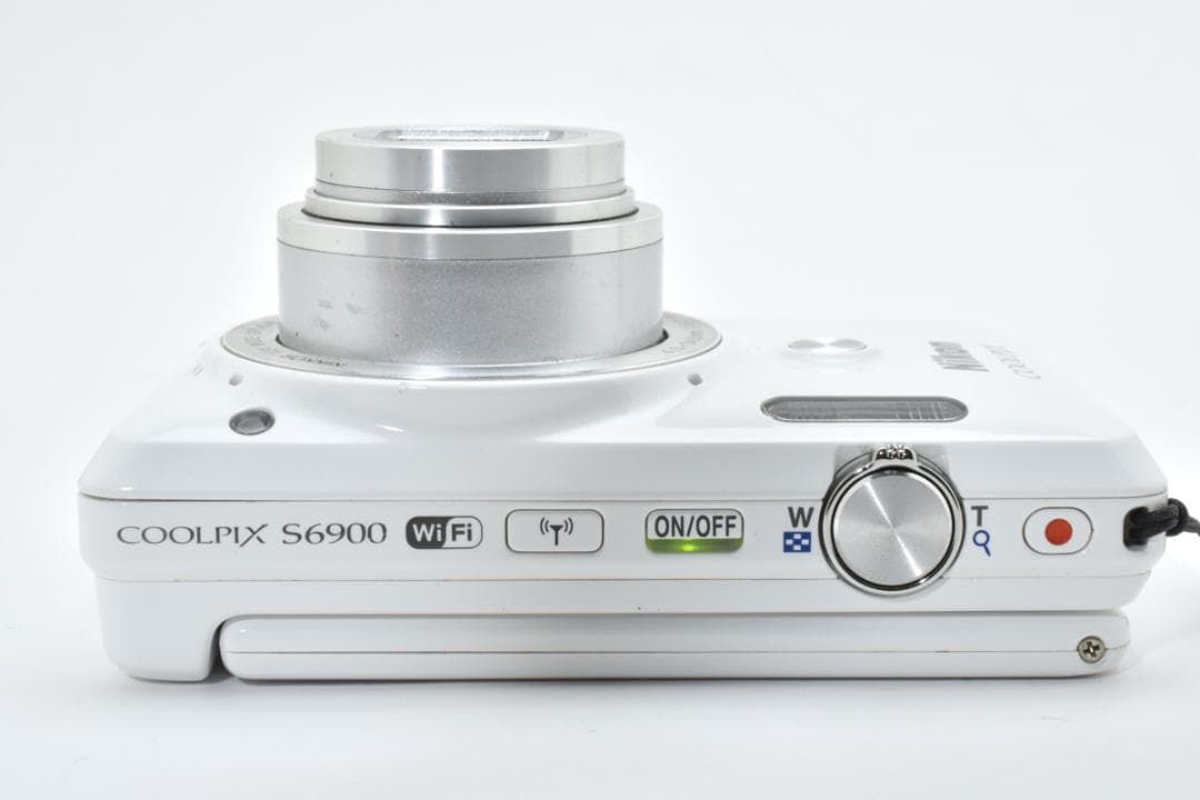 627 美品 Nikon ニコン COOLPIX S6900 クールピクス ホワイト デジタル