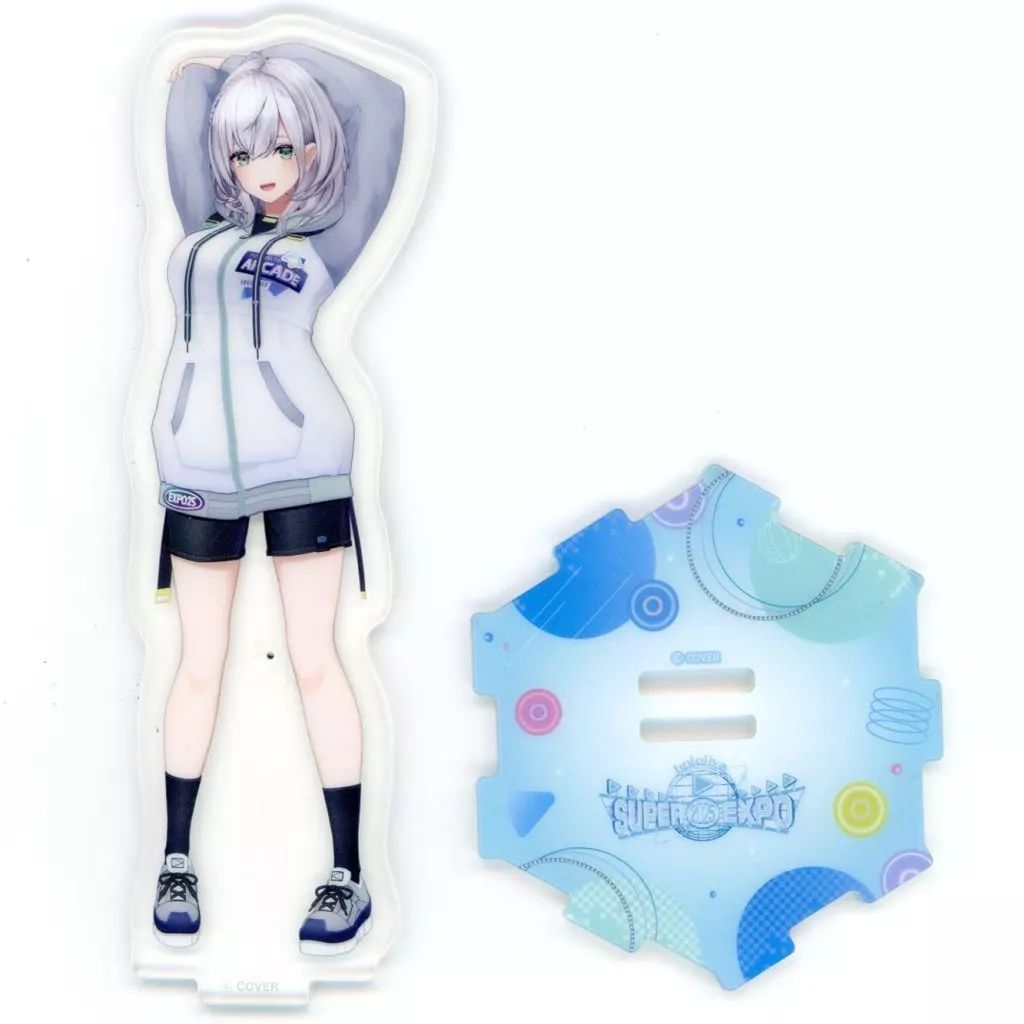 中古】アクリルスタンド・アクリルパネル 白銀ノエル アクリルスタンド