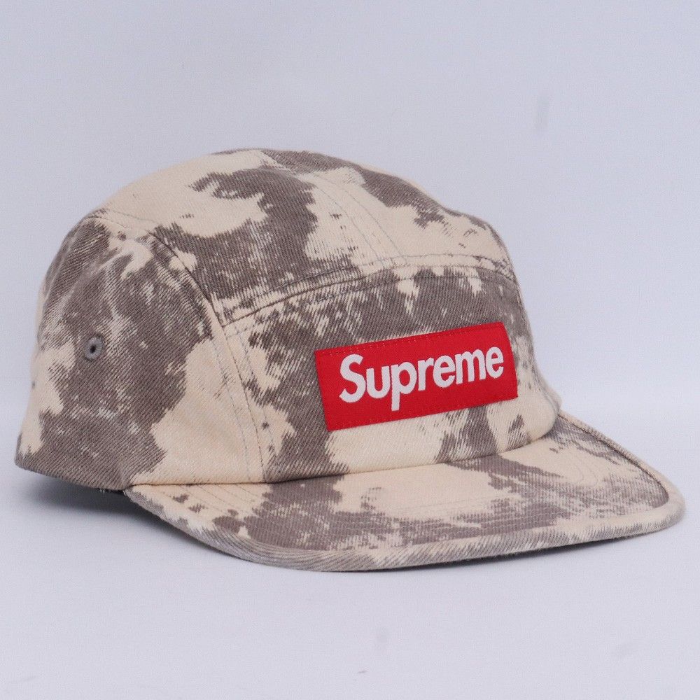 帽子 Supreme Denim Camp Cap Bleached SUPREME Denim Camp Cap Bleached - メルカリ