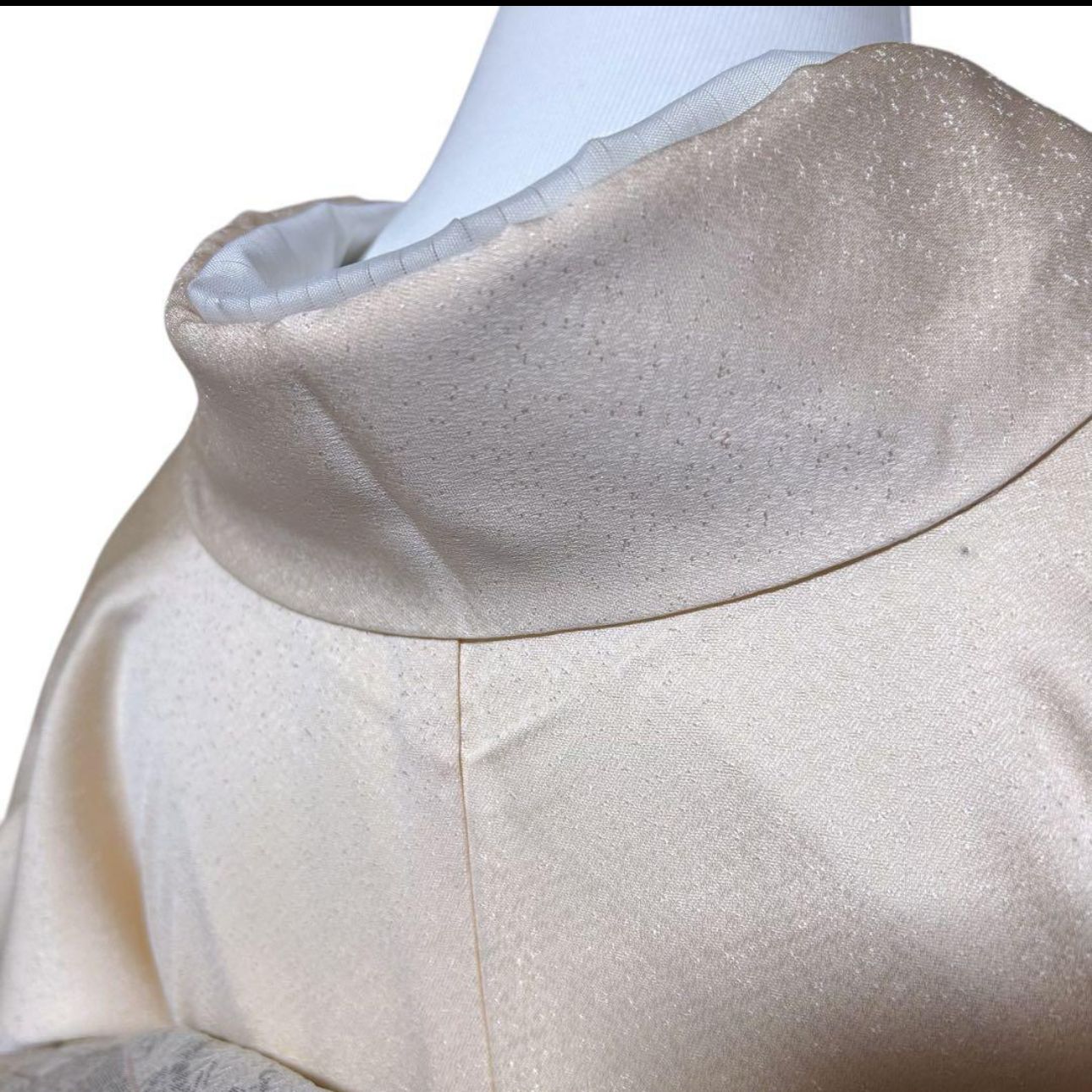 新品　袷　正絹　蘇州・相良刺繍　紋付　訪問着　フルセット　西陣唐織プラチナ箔袋帯 美品 袷 正絹 蘇州刺繍 相良刺繍 訪問着 フルセット 西陣唐織プラチナ