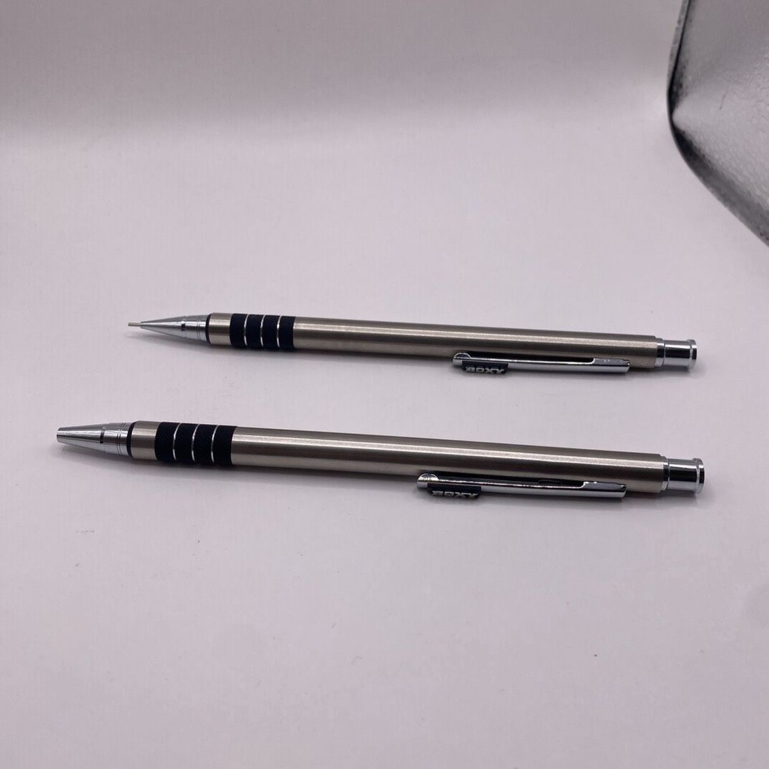 三菱鉛筆 BOXY シャープペンシル ボールペン レトロ ボクシー　箱付き ✨昭和レトロ✨】 三菱鉛筆 BOXY シャープペンシル ボールペン セット