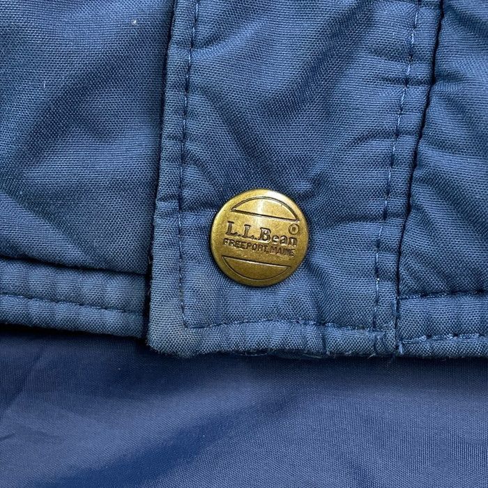 80年代 USA製 L.L.Bean エルエルビーン 中綿 ナイロンベスト メンズM