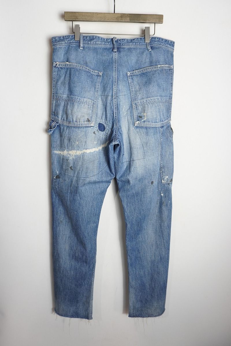 セントマイケル Sサイズ ペインターデニムパンツ ダメージ加工 カットオフ SAINT MXXXXXX(セントマイケル) 商品ページ - DENIM PANTS PAINTER