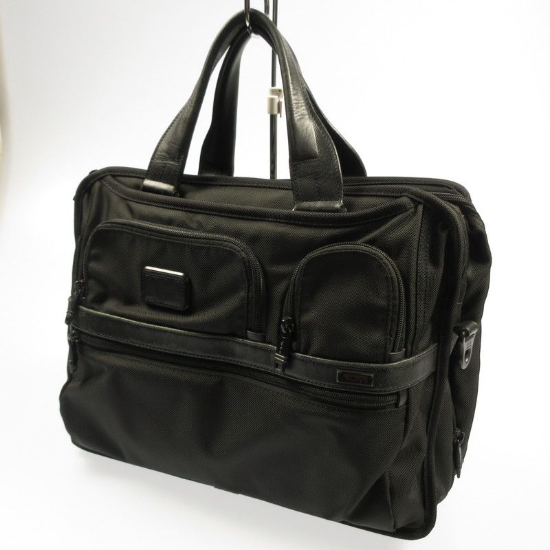 バッグ TUMI alpha 026141D2 Tumi Alpha 2 expandable laptop briefcase - Black - Women|026141D2